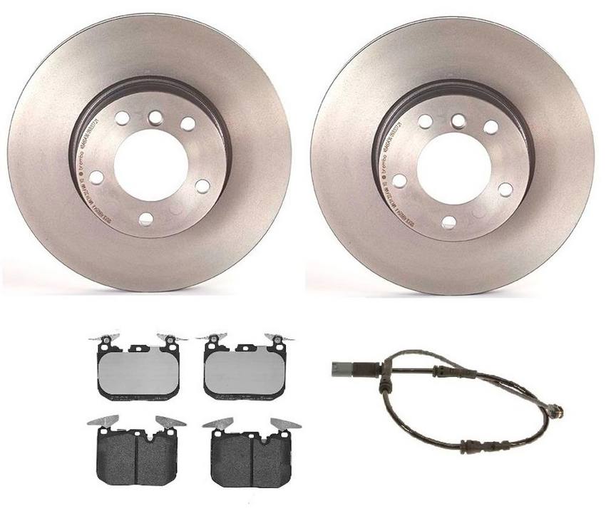 BMW Brembo Brake Kit - Pads and Rotors Front (312mm) (Low-Met) 34356792289 - Brembo 1514615KIT